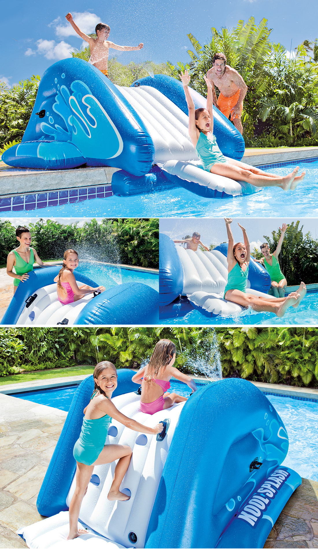 Toboggan pour piscine enterrée INTEX